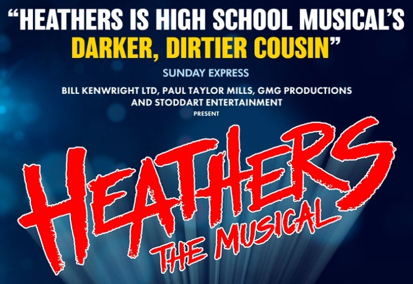 Heathers the Musical cast performing at The Opera House Wellington 2026